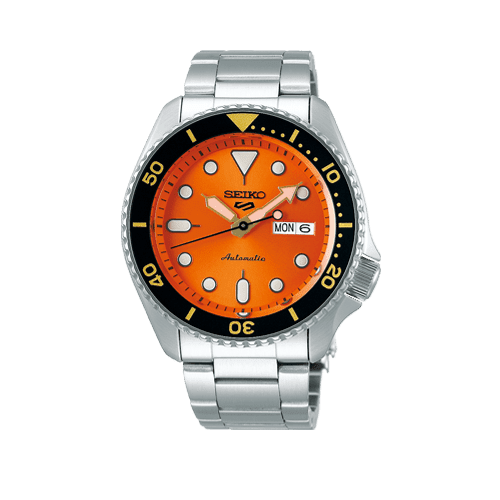 Mens Seiko Orange 5 Sports Automatic Watch SRPD59K1 Csbedford