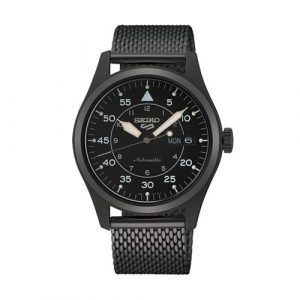 Seiko-5-Sports-Flieger-Automatic-Milanese-Bracelet-Watch-SRPH25K1