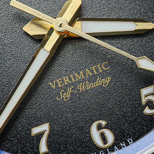 Duckworth Verimatic Watch Dial Close D891-01 | C S Bedford Jewellers